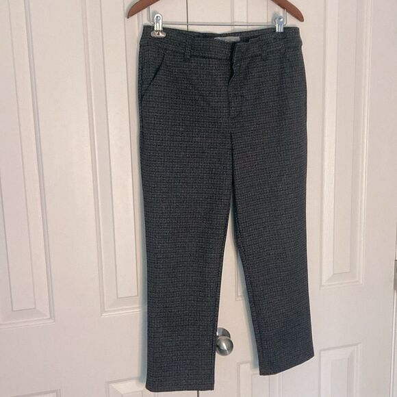 WIT & WISDOM 2 Piece Suit SET Peak Lapel Crop Blazer and Cropped Pants Brown M - Picture 5 of 14